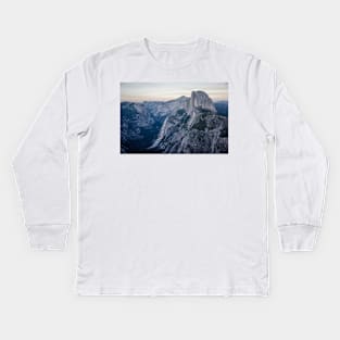 Yosemite Half Dome Kids Long Sleeve T-Shirt